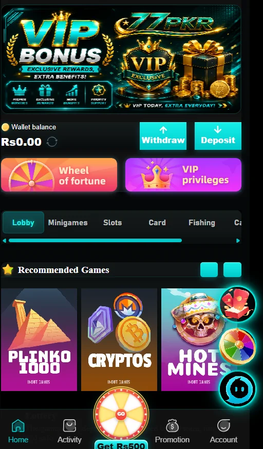 77PKR Game