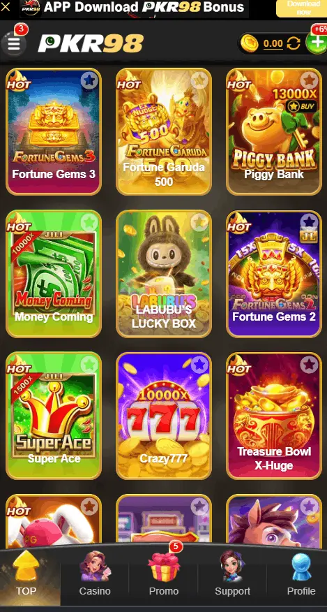 PKR98 Game